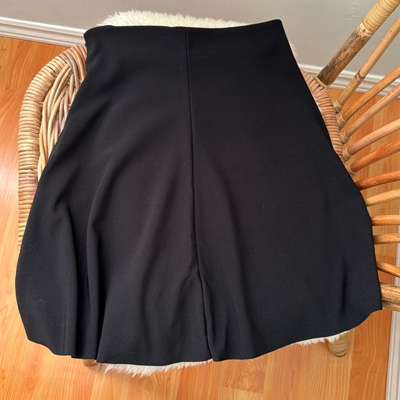 Black a-line skirt - Picture 2 of 5